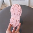 thumbnail image 7 of HAOTAGS Girls Martin Boots, Side Zipper Lace Up Soft Sole Non Slip Short Princess Boots for Kids Students Pink Size 11.5 Little Kids, 7 of 7