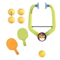 thumbnail image 4 of jinwen Acket and Balls Indoor Hanging Table Tennis Trainer Parent-Child Interaction Toy Solid Rackets 4Balls, 4 of 9