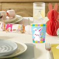 thumbnail image 5 of dajkiuy 10 Pcs Easter Paper Cups,Disposable Cups,Easter Themed Tableware Set Disposable for 10 Guests Easter Party Decorations (8x5x3 inches,Blue), 5 of 6