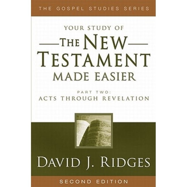 The New Testament Made Easier Part 2: Acts Through Revelation (Gospel Studies (Cedar Fort))