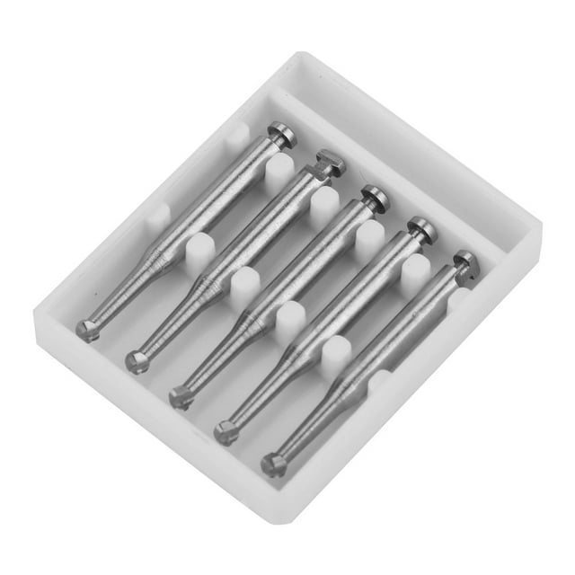 Fresas de pulido, 5 piezas de fresas dentales de tungsteno de baja velocidad, valor excepcional