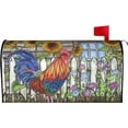 thumbnail image 2 of Farmhouse Rooster Mailbox Covers Magnetic Large Size 25.5" X 21" Garden Sunflower Mailbox Cover Flowers Decorations Wrap, 2 of 6