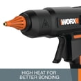 thumbnail image 4 of Pistola de pegamento caliente Worx 20V Power Share de tamaño completo WX045L.9, 4 of 9