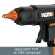thumbnail image 4 of Pistola de pegamento caliente Worx 20V Power Share de tamaño completo WX045L.9, 4 of 9