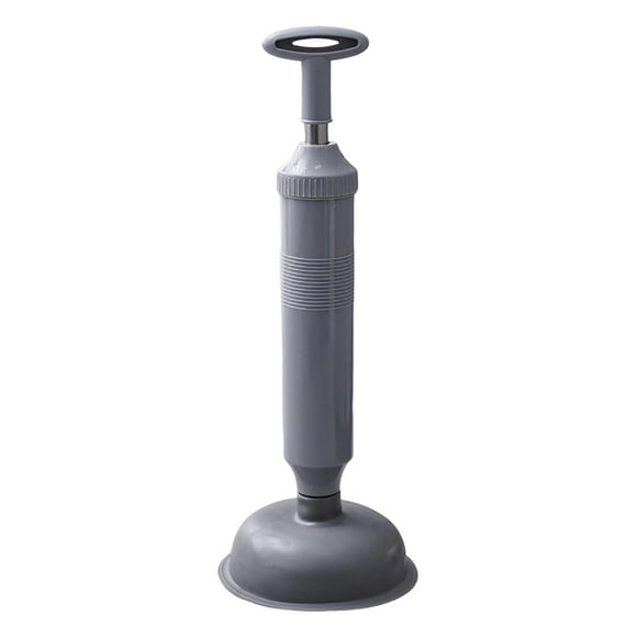 Bathroom Powerhouse Toilet Unclogger for Clogged Toilets Heavy Duty Bladder Plunger with Easy Grip Handle Universal Fit for All Standard Toilets Bathroom Products