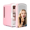 thumbnail image 1 of iceBlue Refrigerador de Cuidado de la Piel con Espejo LED - Mini Refrigerador de 4 L para Maquillaje y Bebidas - Enfriador Portátil para Auto/hogar, 1 of 7