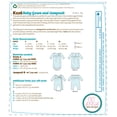thumbnail image 4 of McCall Pattern Company Kwik Infants' Gathered Gown and Wrap-Front Jumpsuit Sewing Pattern, 4 of 10