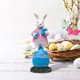 thumbnail image 3 of Conejo Lindo de Pascua Y Decoraciones de Huevos - Figuras de Conejos de Vacaciones de Primavera con Huevos Coloridos, 3 of 6
