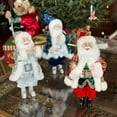 thumbnail image 4 of STP Goods Santa Claus 9" Christmas Figurine Silver / White, 4 of 6