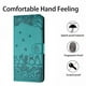 thumbnail image 4 of Wallet Cat Embossed Flip Over Leather Case For iPhone 15 Pro Max 14 Plus 13 Mini 12 Pro 11 SE 2022 2020 X XS XS Max XR 8 7 Plus, 4 of 5