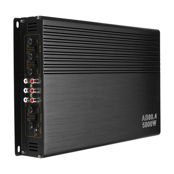 5800W 4 Channel Car Amplifier Speaker Vehicle Amplifier Power Stereo Amp Auto Audio Power Amplifier Car Audio Amplifier ,Bluetooth 5.0