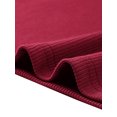 thumbnail image 5 of Agnes Orinda Women's Plus Size Knit Tank Dresses Contrast Side Slit Square Neck Sleeveless Summer Dresses 3X Burgundy, 5 of 6