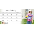 thumbnail image 2 of Aideaone Girls Kids Shirts Tie Dye T-shirt Casual Short Sleeve Crewneck Tee Top Size 5-12, 2 of 7