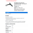 thumbnail image 2 of Front Right Lower Control Arm - Compatible with 2009 - 2014 Acura TL 2010 2011 2012 2013, 2 of 2