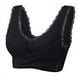 thumbnail image 1 of Sujetador ajustable con hebilla cruzada en la parte delantera, ropa interior deportiva para correr y yoga con pecho fruncido, 1 of 6