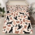 thumbnail image 2 of Feelyou Dog Duck Animal Bed Sheets, Western Rustic Cabin King Sheets, 4pcs, 2 of 7