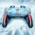 thumbnail image 1 of H10 Game Gamepad Ergonomic Sensitive No Delay Four Finger Mobile Phone Gaming Trigger Grip Handle for Android, 1 of 10