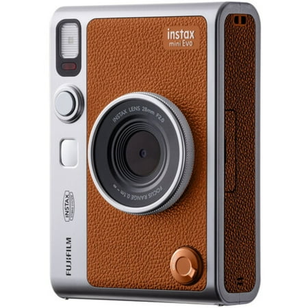 Fujifilm - INSTAX MINI Evo Instant Film Camera - Brown