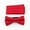 Red, variant on Boys Adjustable Pre-Tied Bow Tie Elegant Bow Tie Set | Red Bow Ties & Pocket Square | Corbata para de moño