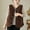 Brown, variant on ‌FDGIU Women's Oversized Fleece Vest - Warm Zip Up Sleeveless Sherpa Jacket with Pockets, Lightweight Fall Winter Outerwear 2025