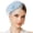 Light blue, variant on Miorin Under $5 Womens Fascinators Hats, Tea Party Hats for Women, Fascinators Hats Vintage Derby Pillbox Hat Clip Headwear for Wedding Cocktail Dresses Accessories Black
