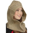 thumbnail image 2 of Karnival Costumes Burlap Cowl Costume Accessory, 2 of 2