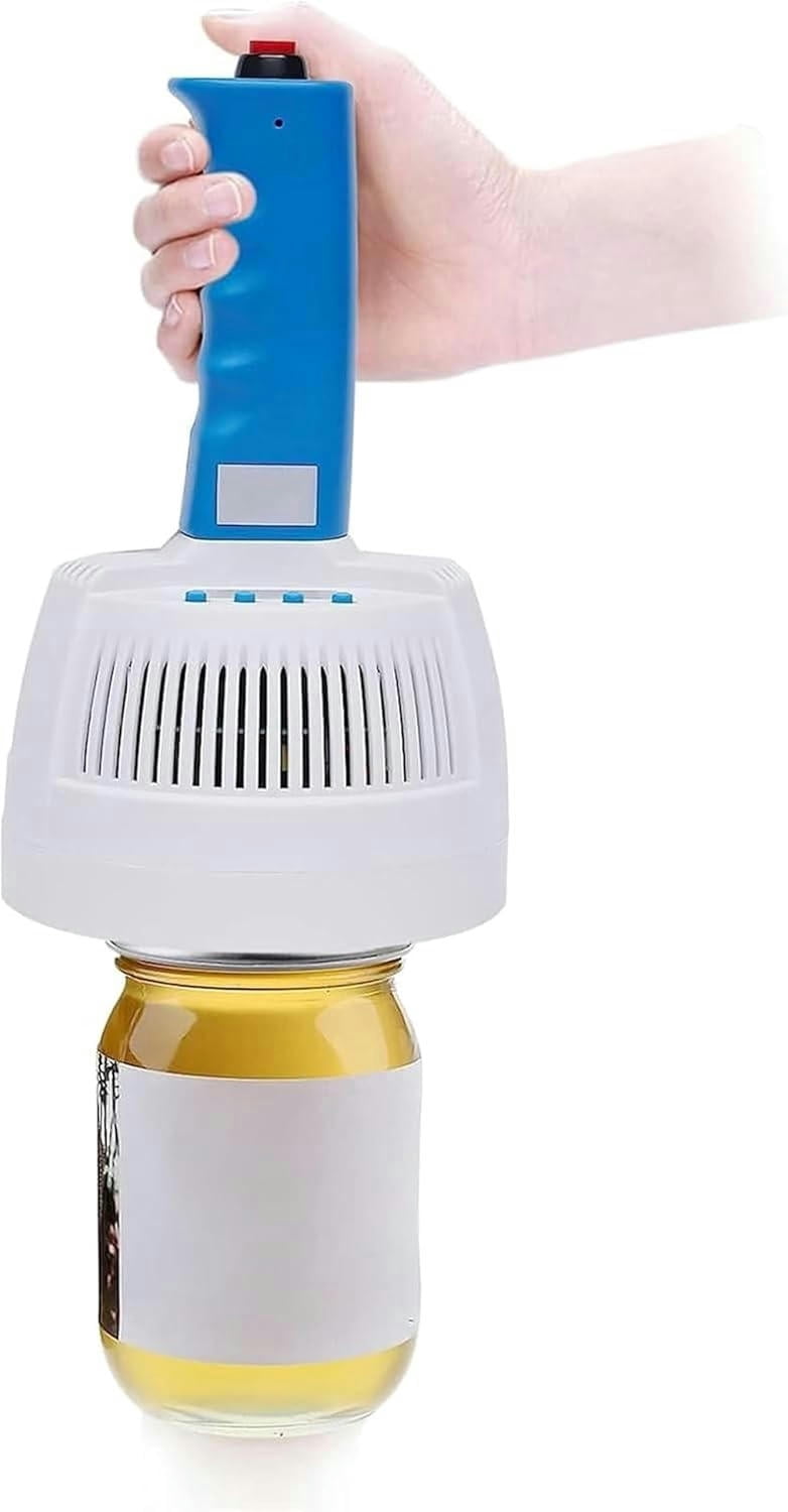 GXCZ Food Saver Vacuum Sealer Machine Induction Sealer Induction Sealer Heat Handheld Sealing Machine, 0.79-3.94in Electromagnetic Manual Induction Sealer for Plastic Glass Bottles Caps