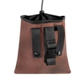 thumbnail image 1 of Outdoor Waist Hanging Foraging Bag One-Hand Snap Button Expandable Drawstring Secure Closure Compact Foldable Organizer For Garden Fruit Picking Camping Hiking Hunting Travel Storage, 1 of 2