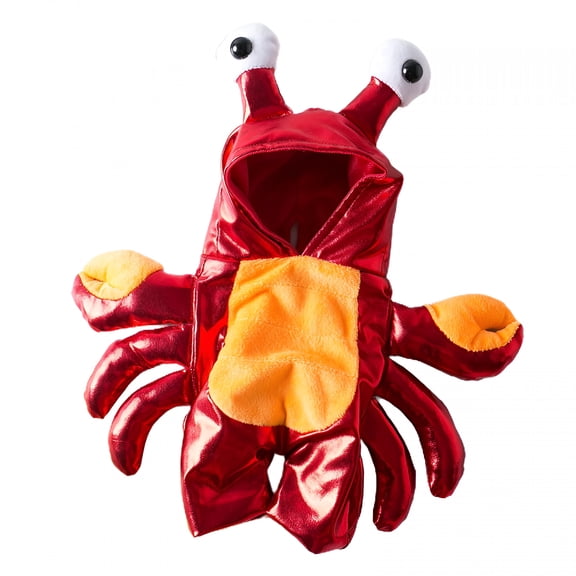 TELOLY 2026 New Pet Dog Lobster Costume | Small Fish Pet Costume for Dogs 1St Birthday, National Cat Day & Celebrations | Halloween Outfit for Small, Medium, Large & Xl Cats & Dogs