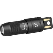 OLIGHT IMINI 2 EDC Rechargeable Flashlight 50 Lumens Compact and Portable Mini Light for Everyday Carry and Emergencies (Black)