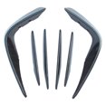 thumbnail image 2 of 6 unids / set parachoques delantero luces antiniebla cubierta embellecedora estilo de fibra de carbono tiras de lámpara de cuchillo de aire para Merce - GLC Soledad Embellecedor de tiras de faros antiniebla, 2 of 9
