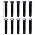 thumbnail image 1 of 10PCS 15-50CM Width25MM Nylon Reverse Buckle Strap Cable Ties Sewing Fastener Tape Self Adhesive Loop Tape Strap Sticky Line 01 As picture, 1 of 6