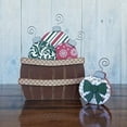thumbnail image 4 of Foundations Decor Wood December Ornaments 2/Pkg, 4 of 4
