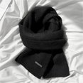 thumbnail image 1 of New Solid Color Wool Knitted Scarf Winter All-match  Style Scarf High-end Men‘s Gift, 1 of 6