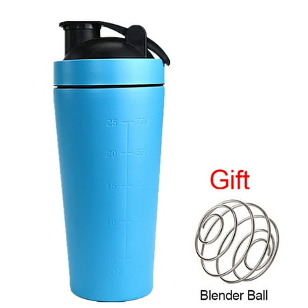

Kohagoki 750ml Stainless Steel Protein Shaker Cup Portable Fitness Sports Mug Nutrition Blender Cup Water Bottles Vacuum Insulation Water Cup