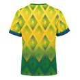 thumbnail image 5 of 2026 Soccer Cup Dynamic Jersey for Men, Short Sleeve Crew Neck Athletic Tee with National Team Pattern & Ball Graphic for Match Day & Training Green 18, 5 of 7