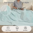 thumbnail image 2 of Eydna Electric Heated Blanket Queen Size 84'' x 90''- Soft Plush Flannel Heating Blanket with Dual Controller 10 Heating Level &, 2 of 5