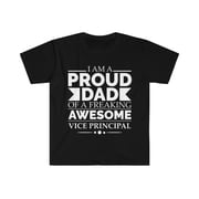 Proud Dad of an awesome Vice Principal Unisex T-shirt S-3XL Fathers Day