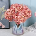 thumbnail image 3 of 1 Bouquet Realistic Hydrangea Flower DIY Colorfast Elegant Faux Hydrangea Flower Wedding Favors, 3 of 8