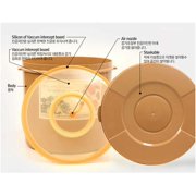 E-Jen Premium Kimchi, Sauerkraut Container Probiotic Fermentation with Inner Vacuum Lid Round (11.8 gal/ 45L)