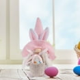 thumbnail image 5 of Qocolhg Easter Gnomes Plush Elf for Easter Decorations, Handmade Faceless Easter Bunny Gnomes Doll for Home Table Easter Decor Clearance Spring Gnomes Ornaments Cute Easter Gifts for Women Men, 5 of 8