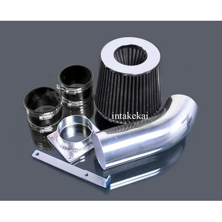 Air Intake Volkswagen Golf 1998 1999 2000 2001 2002 2003 2004 2005 VOLKSWAGEN PASSAT 2.8 2.8L V6 ENGINE AIR INTAKE KIT SYSTEMS (BLACK) ()