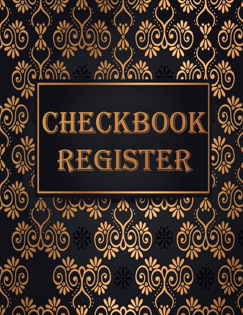 Checkbook Register Large Print, Simple Checkbook Register Check