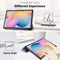 thumbnail image 3 of Smart Case for Galaxy Tab S6 Lite, Ratesell Lightweight Smart Trifold Stand Case Cover with Auto Sleep/Wake for Samsung, 3 of 5