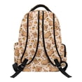 thumbnail image 2 of HELLHERO Capybara Orange Pattern Water Repellent Lightweight Bookbag with Waterproof Water Resistant School Bookbag, Breathable 17 Inch Kids School Backpack for Elementary Travel, 2 of 8