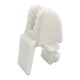 thumbnail image 3 of Clip para guardabarros de , colgador de guardabarros de riel cuadrado, tacos de guardabarros de riel de acoplamiento de nailon para yate, botes Blanco DYNWAVEMX Clips para guardabarros de barcos, 3 of 8
