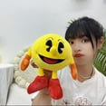 thumbnail image 5 of Juguete de peluche amarillo Pacman de 9,8 pulgadas, juguetes geniales de Pacman, regalos de peluche para niños y niñas, juguete de peluche Pacman, adecuado para festivales/regalos de cumpleaños Rojo Verde Cocina, Decoración y Otros, 5 of 5