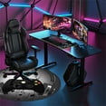 thumbnail image 4 of Botoutin Gaming Chair Mat Round Hardwood Floor Office Chair Mats with 47" x 47", Gray, 4 of 7