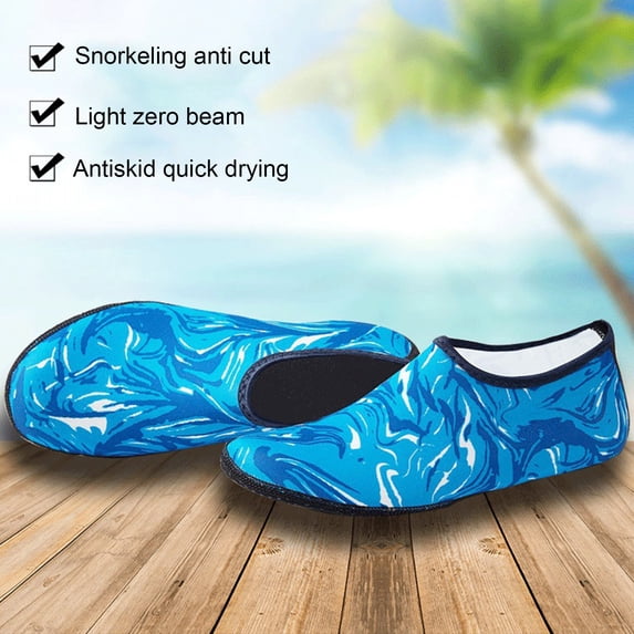 1 Pair Beach Socks Quick-Drying Anti Slip Men Women Surfing Swimming Shoes