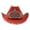 Red, variant on Bucket Hats Women's Sequin Crown Cowboy Hat Western Cowboy Hat Gifts